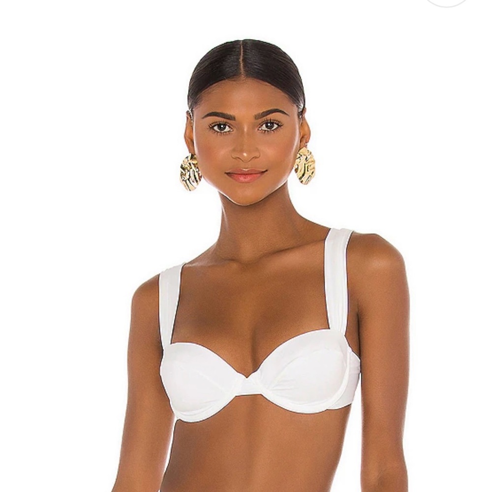 WeWoreWhat White Bikini Top
